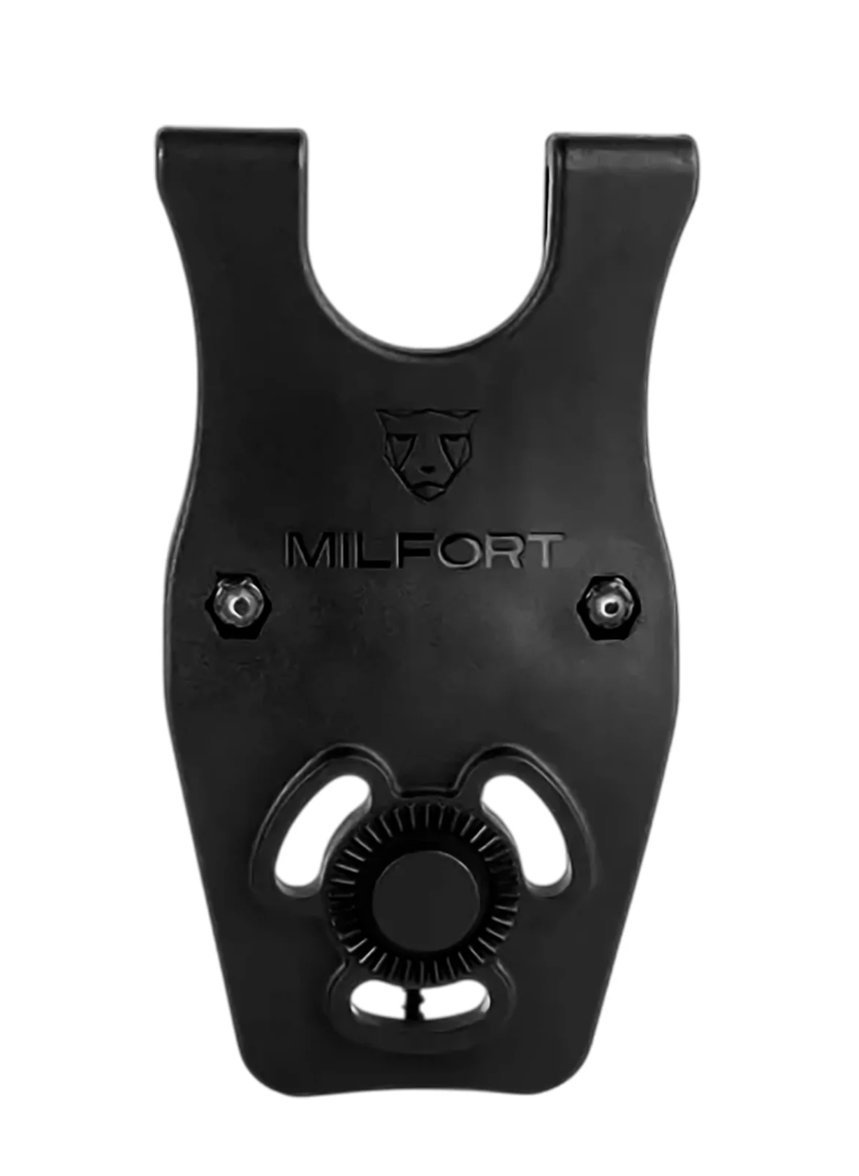 Gancho de Ajuste Bajo MILFORT | Accesorio Táctico para Fundas