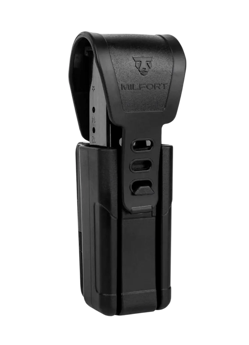 Porta Cargador Táctico MILFORT 9mm | Universal Polímero Profesional