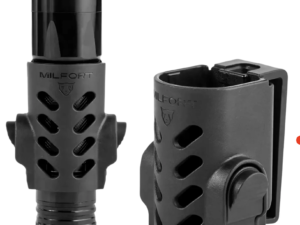Porta Lámpara Táctica Milfort | Funda para Linterna con Clip y Ajuste Rápido
