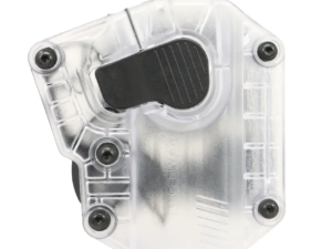 Funda Táctica Universal Milfort Transparente | Holster Ajustable para Pistola Diestro