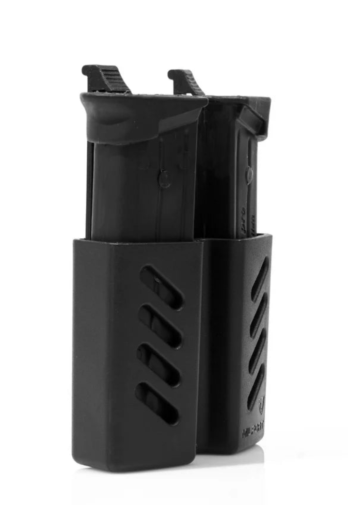 Porta Cargador Doble Táctico MILFORT | Universal 9mm / .380 Alta Resistencia - Image 6