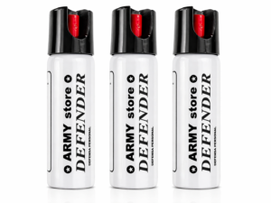 Gas Pimienta Defensa Personal 3 Piezas Aerosol Seguridad Portátil
