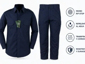 Uniforme Premium Micro Rip Stop Azul Sauhin Repelente