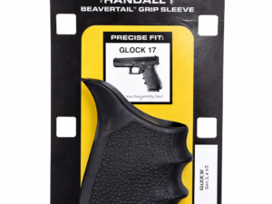 Grip Hogue HandALL Beavertail para Glock 17 Gen 3 y 4
