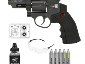 Pistola Revolver Co2 Bulldog .357 KIT CROSMAN