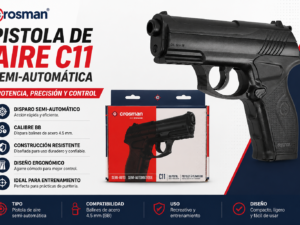 Pistola Co2 Crosman C11 Cal. 4.5mm