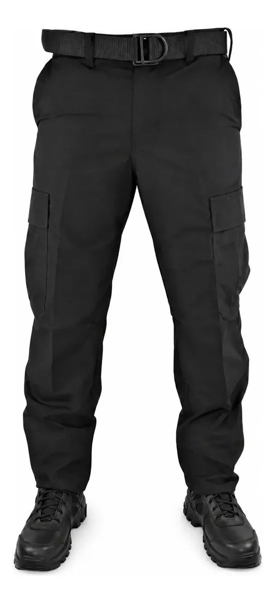 Pantalón Táctico Ripstop Comando con Bolsas Laterales