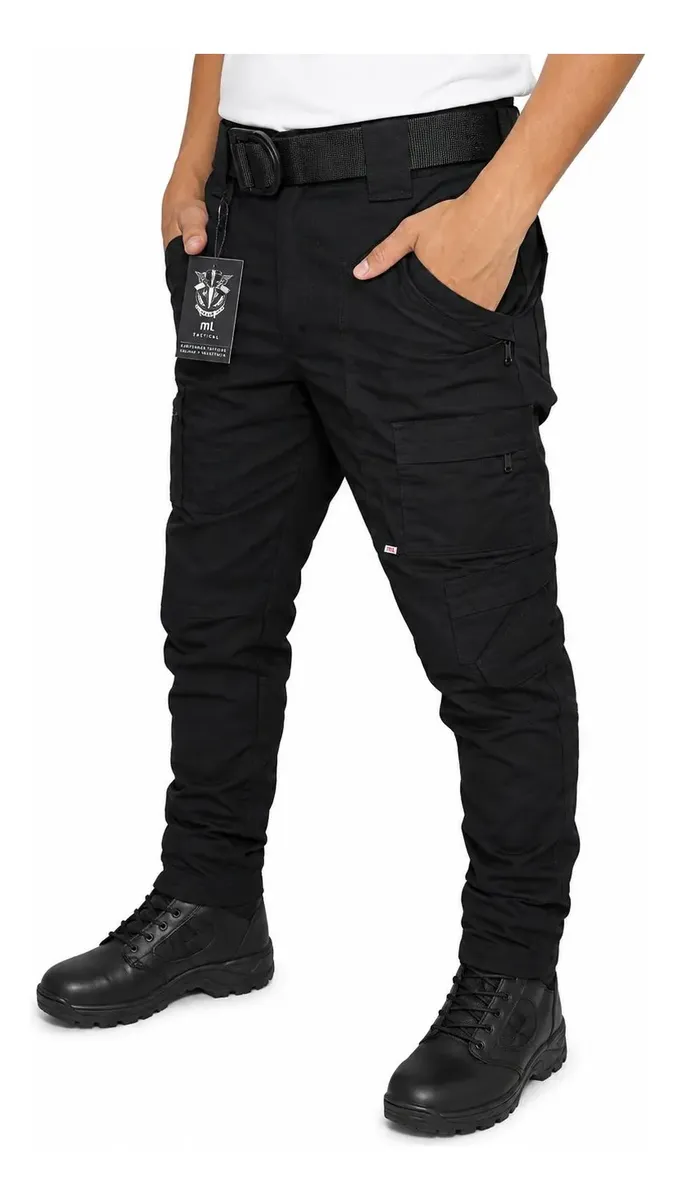 Pantalón Táctico Aviador Ripstop con Bolsillos