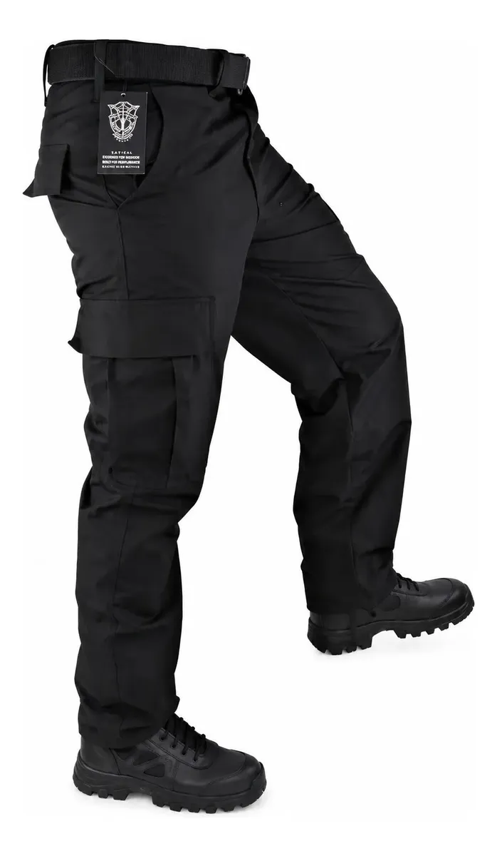 Pantalón Táctico Ripstop Comando con Bolsas Laterales - Image 3