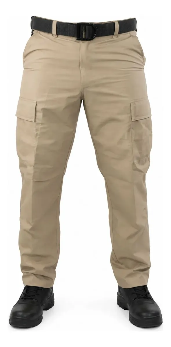 Pantalón Táctico Ripstop Comando con Bolsas Laterales - Image 7